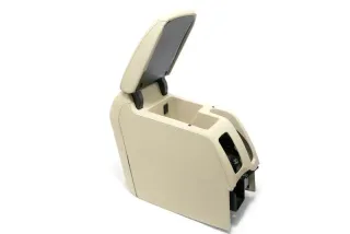 VW Eos 1F Mittelarmlehne Armlehne Fach Lehne Mittelkonsole beige besch 95T - Bild 6