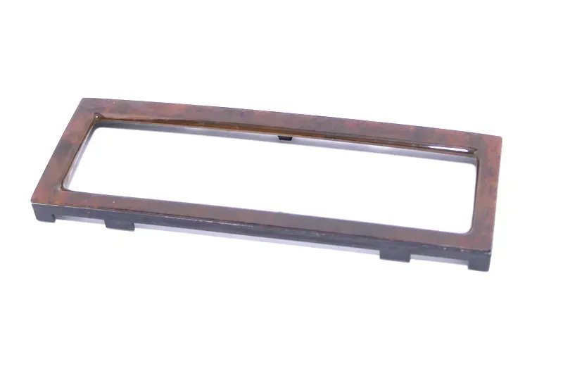 VW Passat 3B Golf 4 Rahmen Dekor Holz Holzoptik Wallnuss 1J0907047F - Bild 1