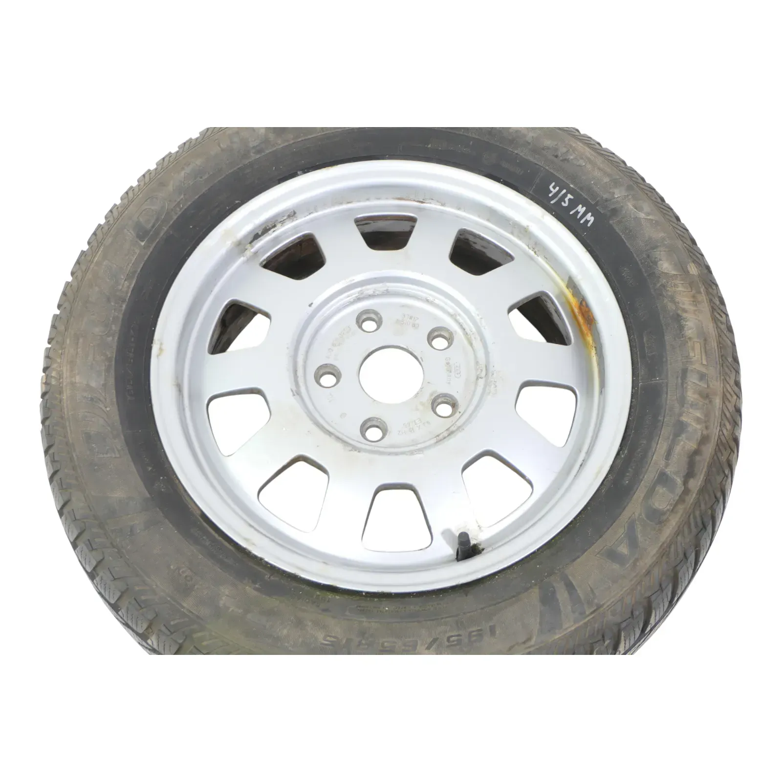1x Alufelge Felge  Passat 3BG A6 4B 8D0601025D 6jx15H2 ET45 195/65 R15 - Bild 1