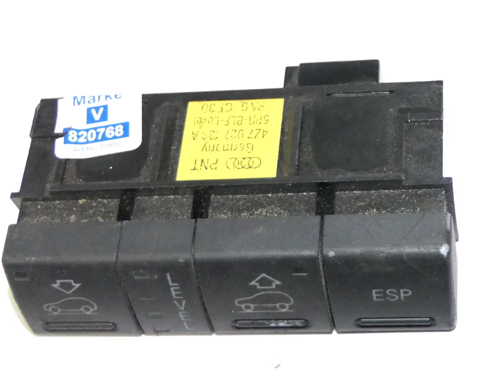 Audi A6 4B Quattro Allroad Schalter Niveauregulierung Niveau 4Z7927139A - Bild 1