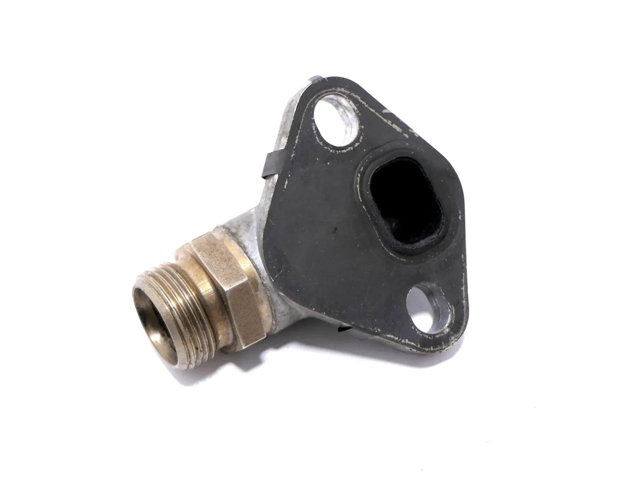 VW Passat 3BG Audi A4 Flansch für AGR-Ventil Abgas 06B131771 ALZ 1,6 75kw 101PS - Bild 1