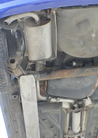 VW Polo 6N2 Auspuff hinten Endschalldämpfer Benziner MItteltopf - Bild 2