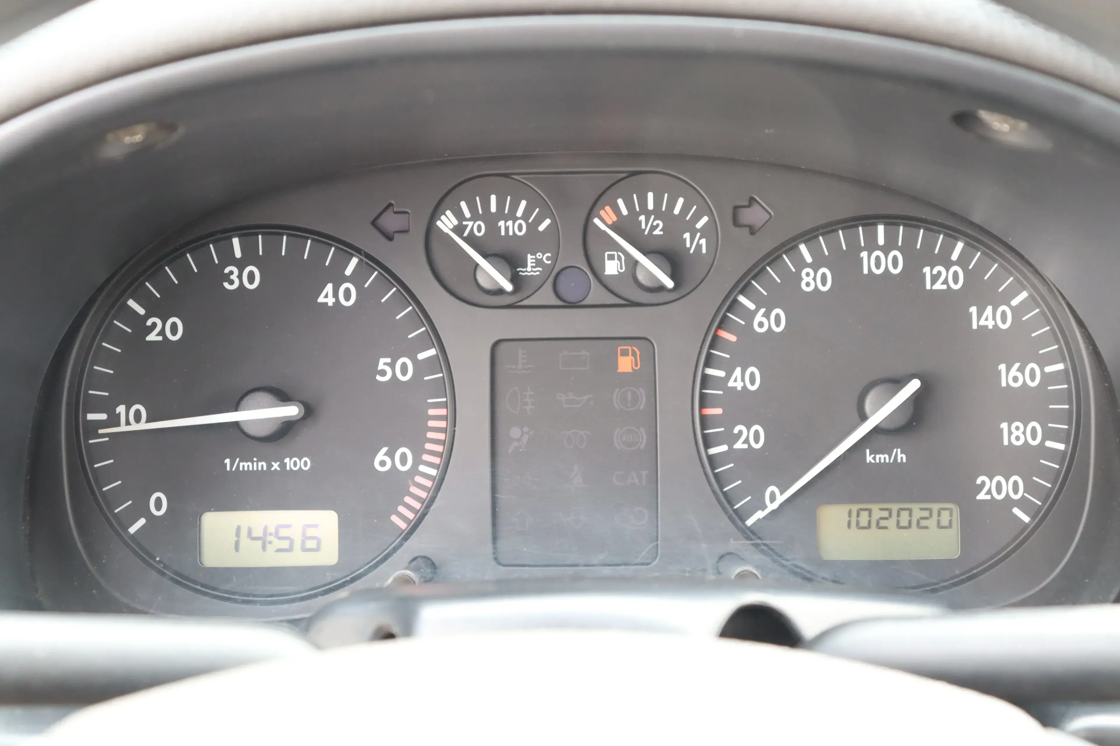 VW Polo 6N Tacho Tachometer Kombiinstrument 102.000km 6N0919860T 6N0919860R - Bild 1