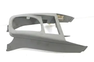 VW Passat 3B Mittelkonsole Verkleidung um Schaltknauf grau Abdeckung - Bild 1