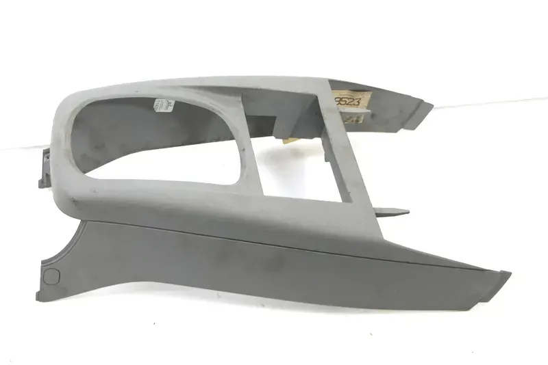 VW Passat 3B Mittelkonsole Verkleidung um Schaltknauf grau Abdeckung - Bild 1