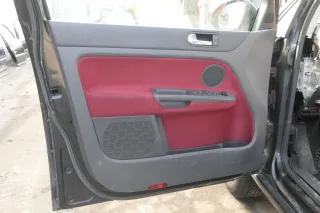VW Golf Plus 5M 4x Türverkleidung Verkleidung Tür vorn hinten links rot - Bild 1