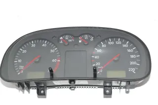 VW Golf 4 Tacho Tachometer Kombiinstrument 233.000km 1J0920802 1,4 16V 75PS 55kw - Bild 3