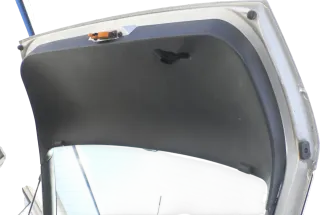 Skoda Fabia 6Y Abdeckung Verkleidung Kofferraum hinten Heckklappe Schrägheck - Bild 1