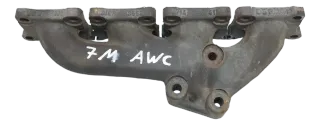 Audi A4 B5 3B Abgaskrümmer Krümmer 058253033E 1,8T Turbo AGU ANB 110kw 150PS - Bild 1
