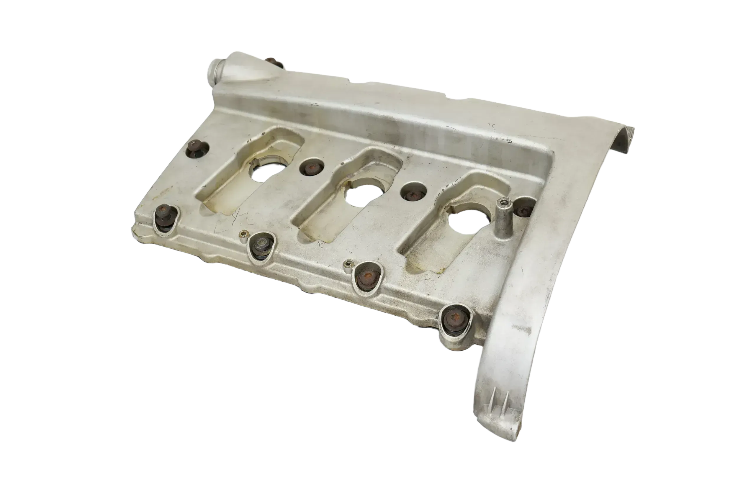 Audi A4 8E B6 4F Zylinderkopfhaube Ventildeckel 3,0 TDI 06C103472G rechts - Bild 1