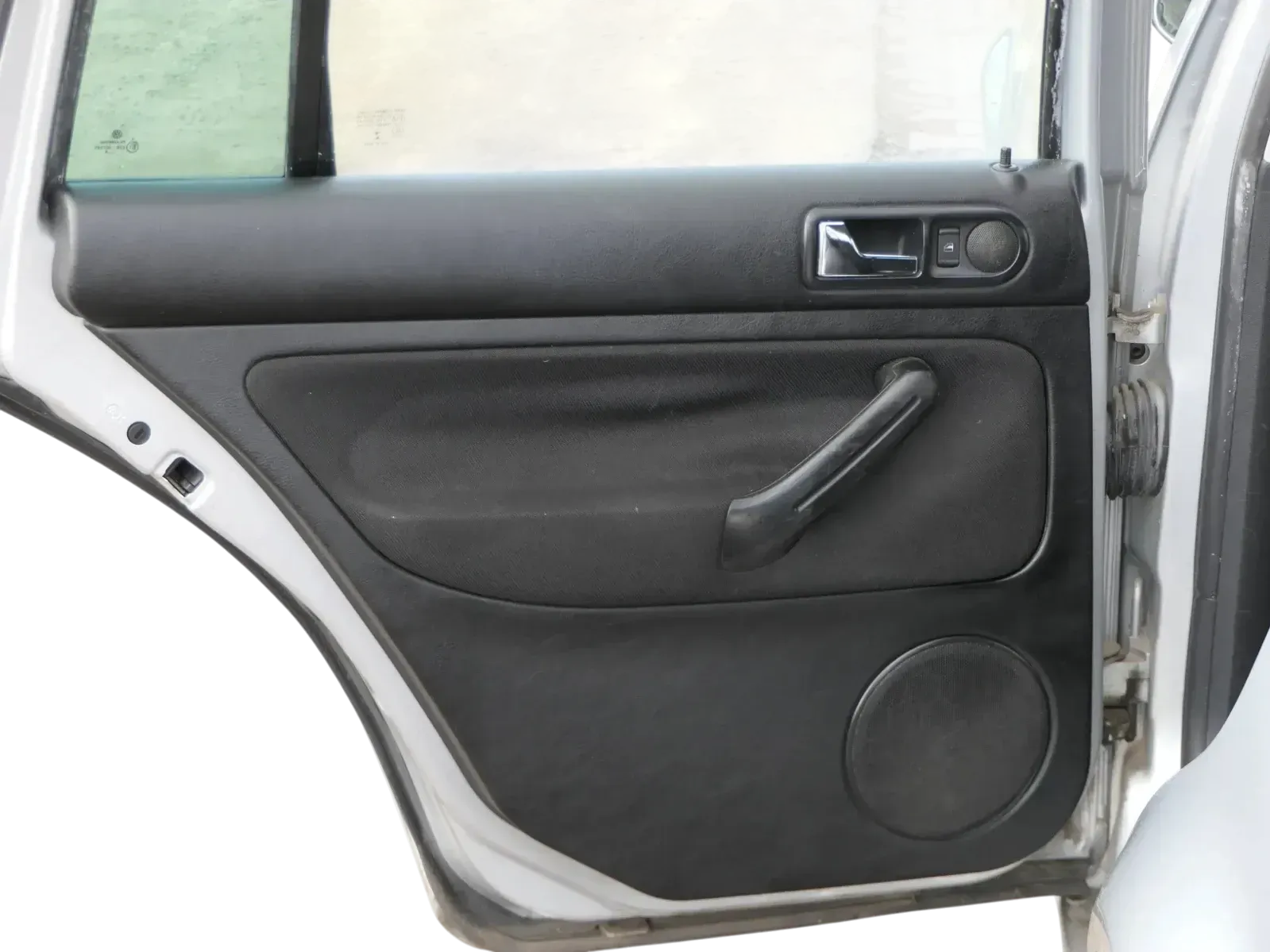 1x VW Golf 4 1J Kombi Türverkleidung Verkleidung Tür hinten links schwarz - Bild 1