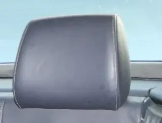 A4 8H Cabrio 8E B6 B7 Kopfstütze hinten Leder blau indigoblau Perlnappaleder - Bild 2