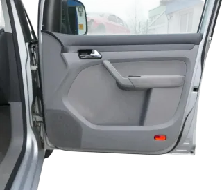 1x VW Caddy 3 2K Türverkleidung Verkleidung Tür vorne rechts grau - Bild 1