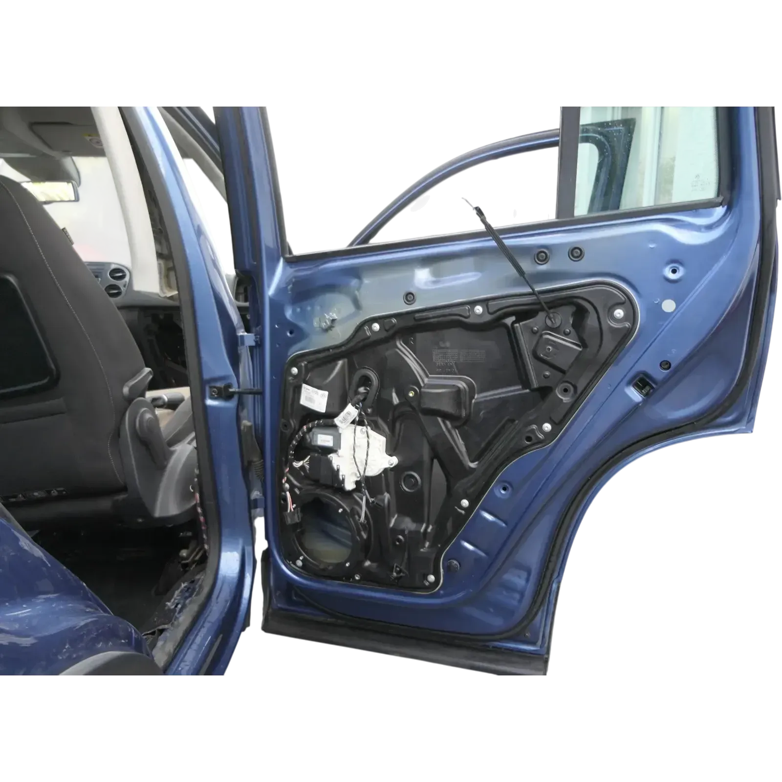 VW Tiguan 5N elektrischer Fensterheber hinten rechts Fensterhebermodul Modul - Bild 1