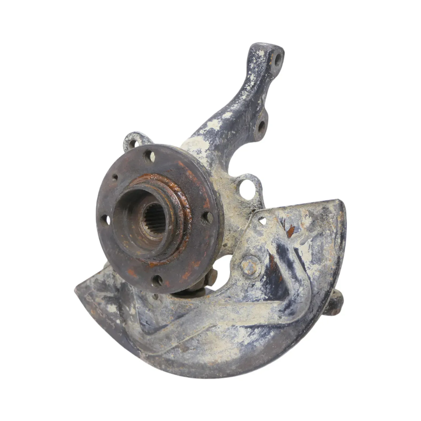 VW Golf 3 Caddy Achsschenkel Radlager links vorn 357407255c TDI geschraubt - Bild 1