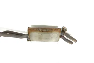 A4 8E B6 Auspuff Mitteltopf Mittelschalldämpfer 2,4 BDV AMM 8E0253409S    MÄNGEL - Bild 1