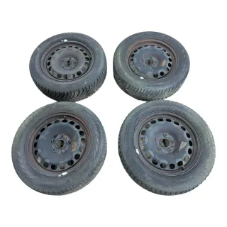 4x VW Sharan 7M Alhambra Allwetterreifen M&S Reifen Felgen 205/60R16 92H  6-7mm - Bild 1