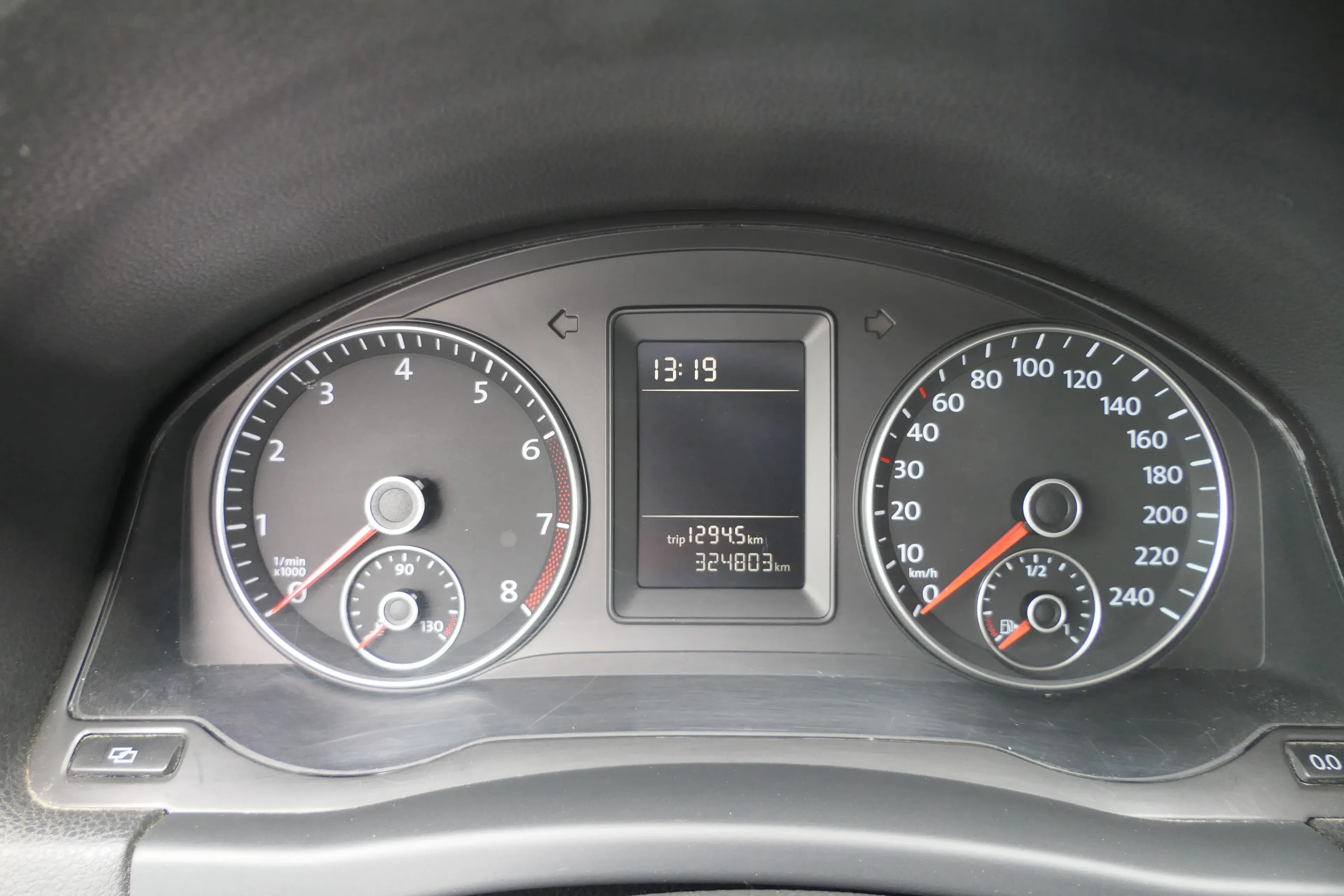 VW Golf 6 5M Plus Tacho Tachometer Kombiinstrument 5M0920860A 324.000KM - Bild 1