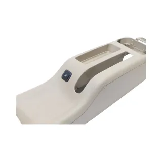 Golf 4 Bora Mitteltunnel Aschenbecher hinten Verkleidung Beige hellbeige - Bild 5