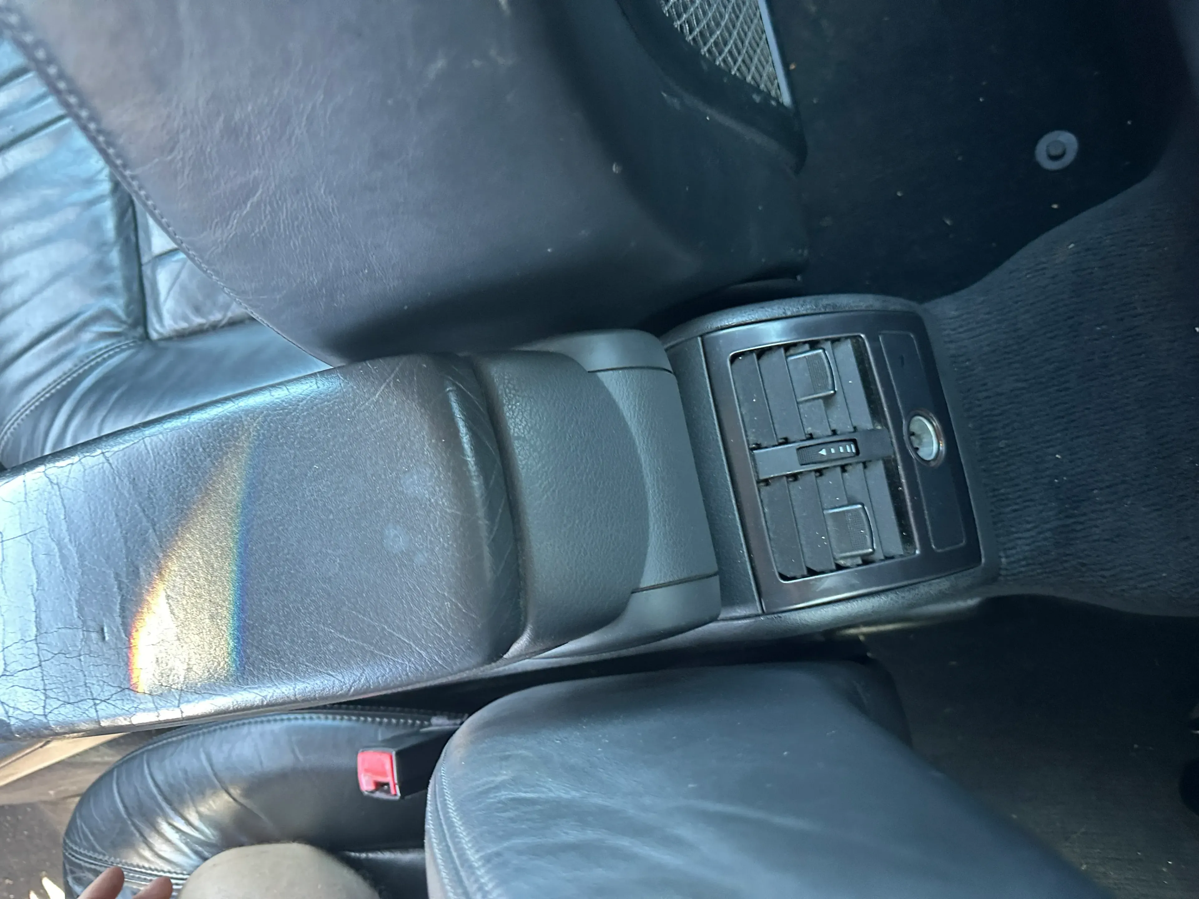 Audi A6 4B C5 Mittelarmlehne Armlehne Leder - Bild 1