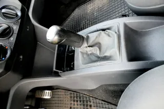 VW Polo 9N 9N3 Schaltknauf Schaltsack Schaltung 6Q1711113G United Leder schwarz - Bild 4