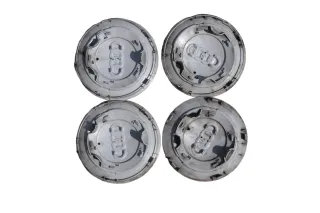 4x Audi A6 4F 8E Alufelge Deckel Abdeckung Radkappe 4F0601165 Kappe - Bild 3