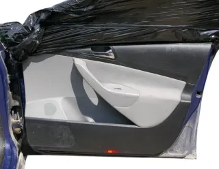 1x VW Passat 3C Variant Türverkleidung Verkleidung Tür vorne rechts grau - Bild 1