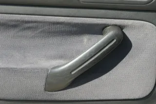 1x VW Golf 4 1J Limousine Türverkleidung Verkleidung Tür hinten links schwarz Ve - Bild 4