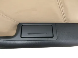 1x A6 4B Türverkleidung Verkleidung Tür hinten rechts Leder onyx / vanille Bose - Bild 2