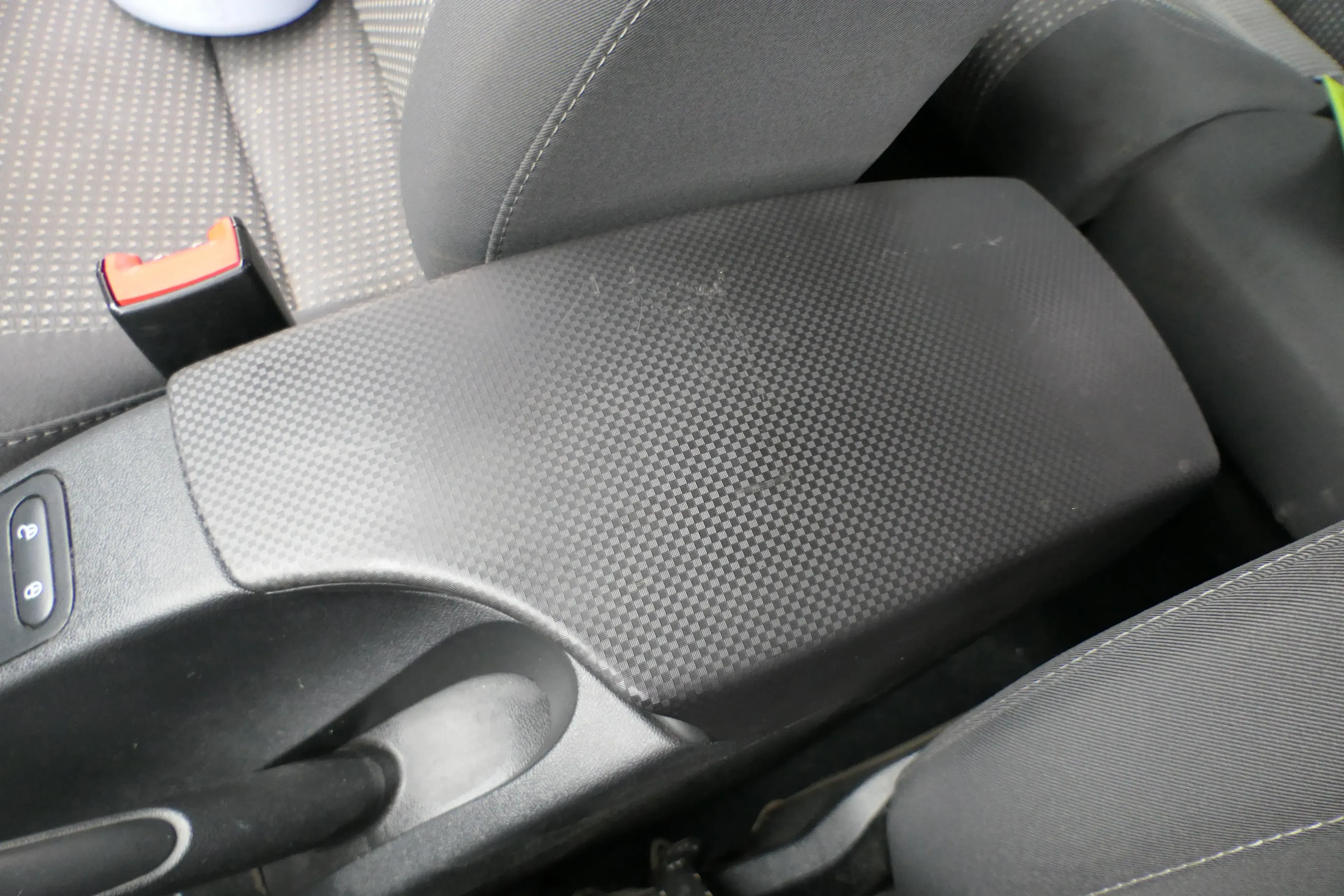 Seat Altea 5P XL Mittelarmlehne Armlehne Lehne Mitte Original + Halter schwarz - Bild 1