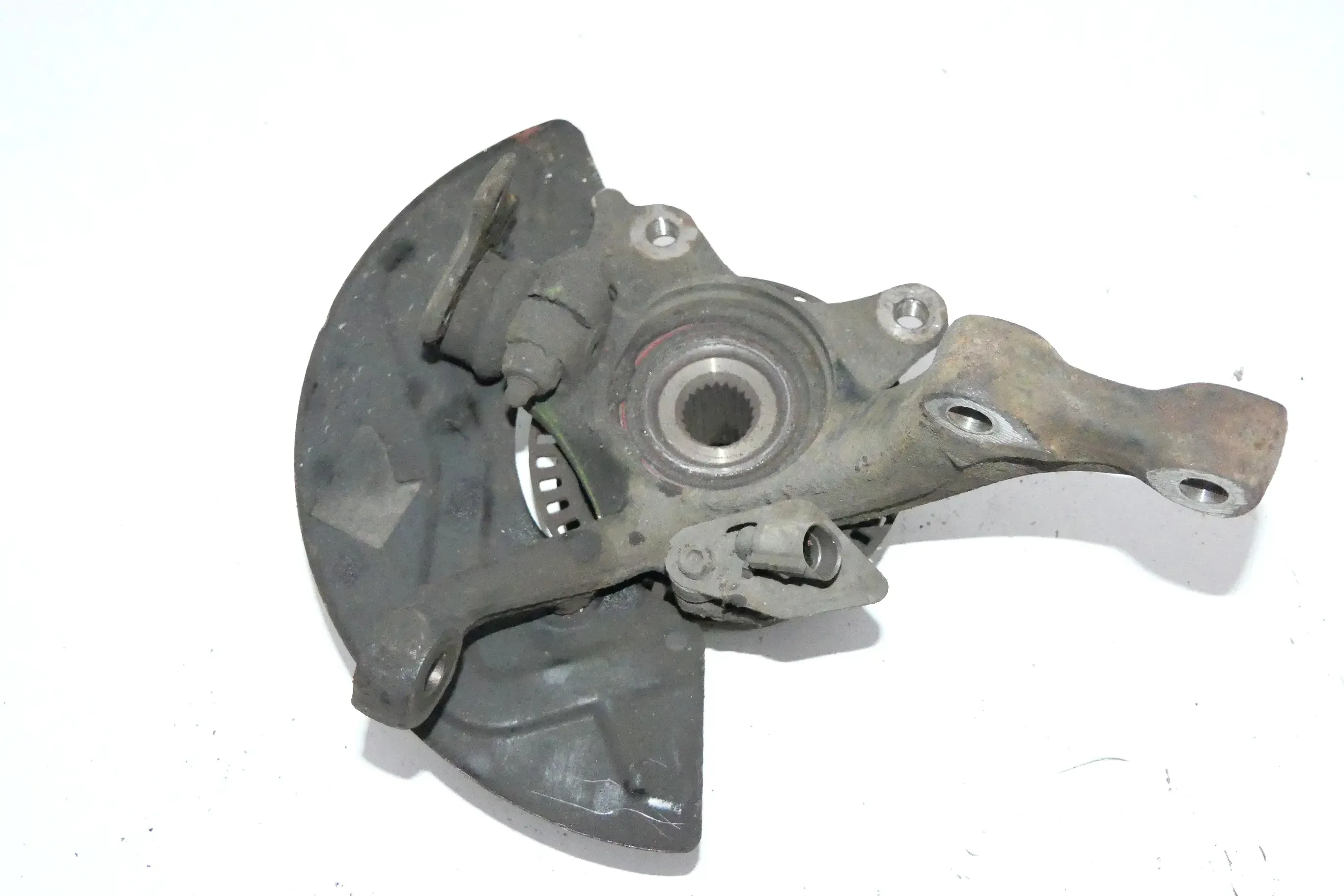VW Passat 3A Achsschenkel Radlager rechts vorn TDI 4Loch geschraubt Bremssat ABS - Bild 1