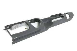 Audi TT 8N Mitteltunnel hinten Verkleidung um Handbremse Konsole schwarz - Bild 1