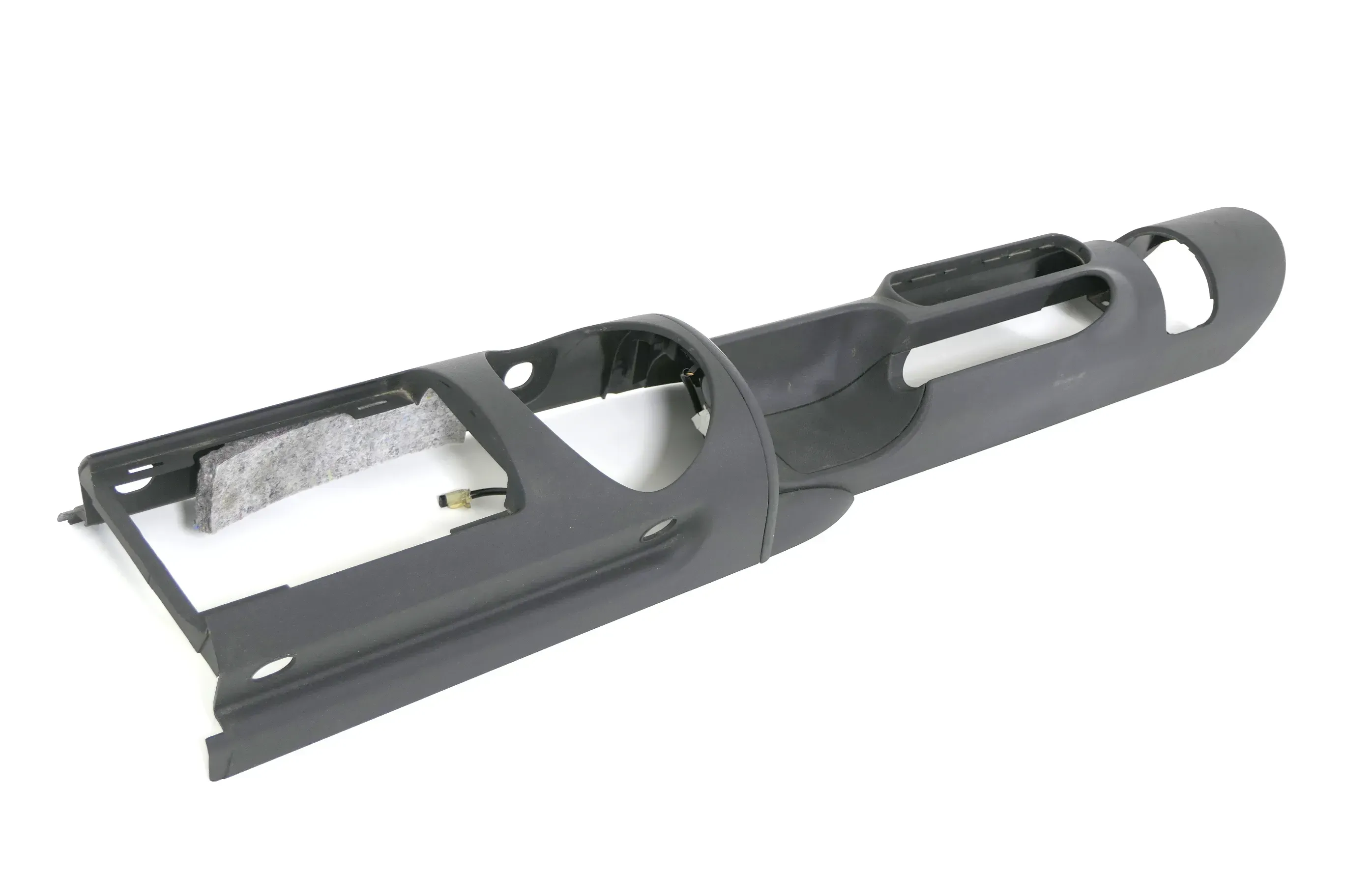 Audi TT 8N Mitteltunnel hinten Verkleidung um Handbremse Konsole schwarz - Bild 1