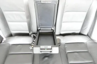 A4 B6 B7 8E Avant Sitz Rückbank Rücksitzbank hinten Leder schwarz soul Volterra - Bild 6