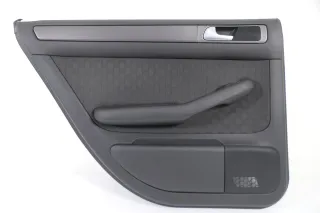 1x Audi A6 4B Türverkleidung Verkleidung Tür hinten links soul schwarz - Bild 1