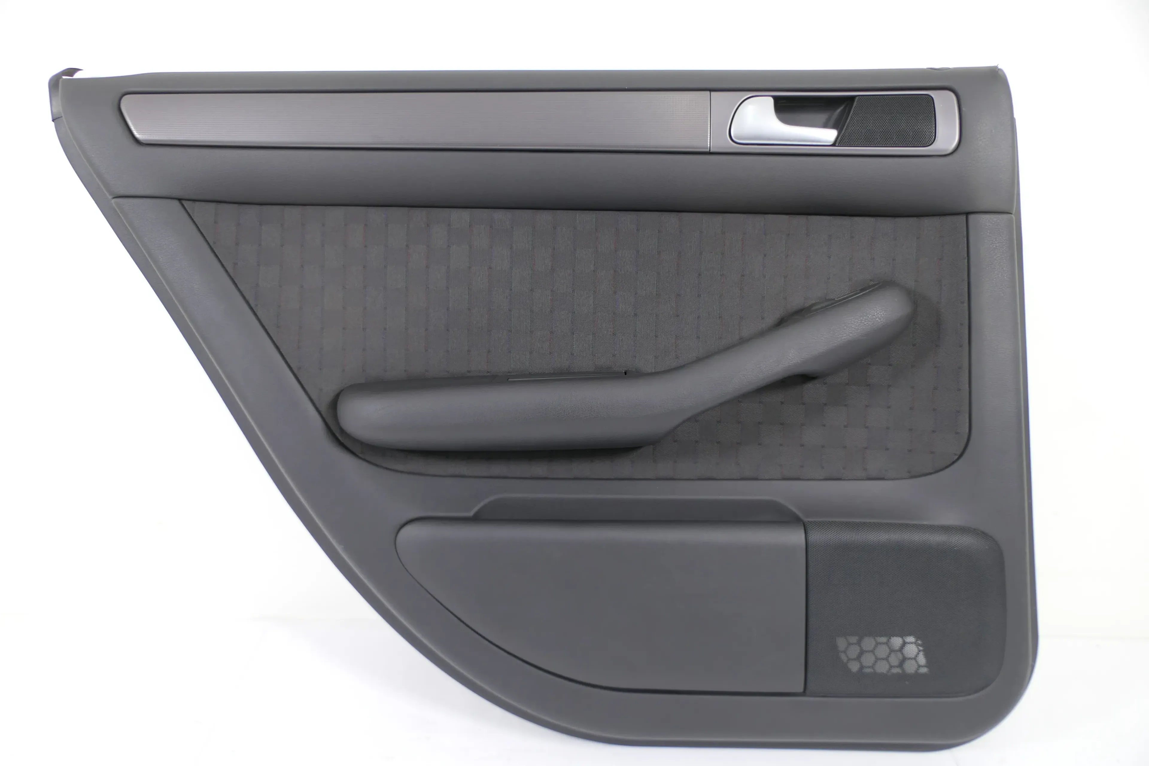1x Audi A6 4B Türverkleidung Verkleidung Tür hinten links soul schwarz - Bild 1