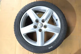 Audi A6 4F Alufelgen Winterreifen Reifen Felgen 225/50 R17 98H 4F0601025AF 3-5mm - Bild 5