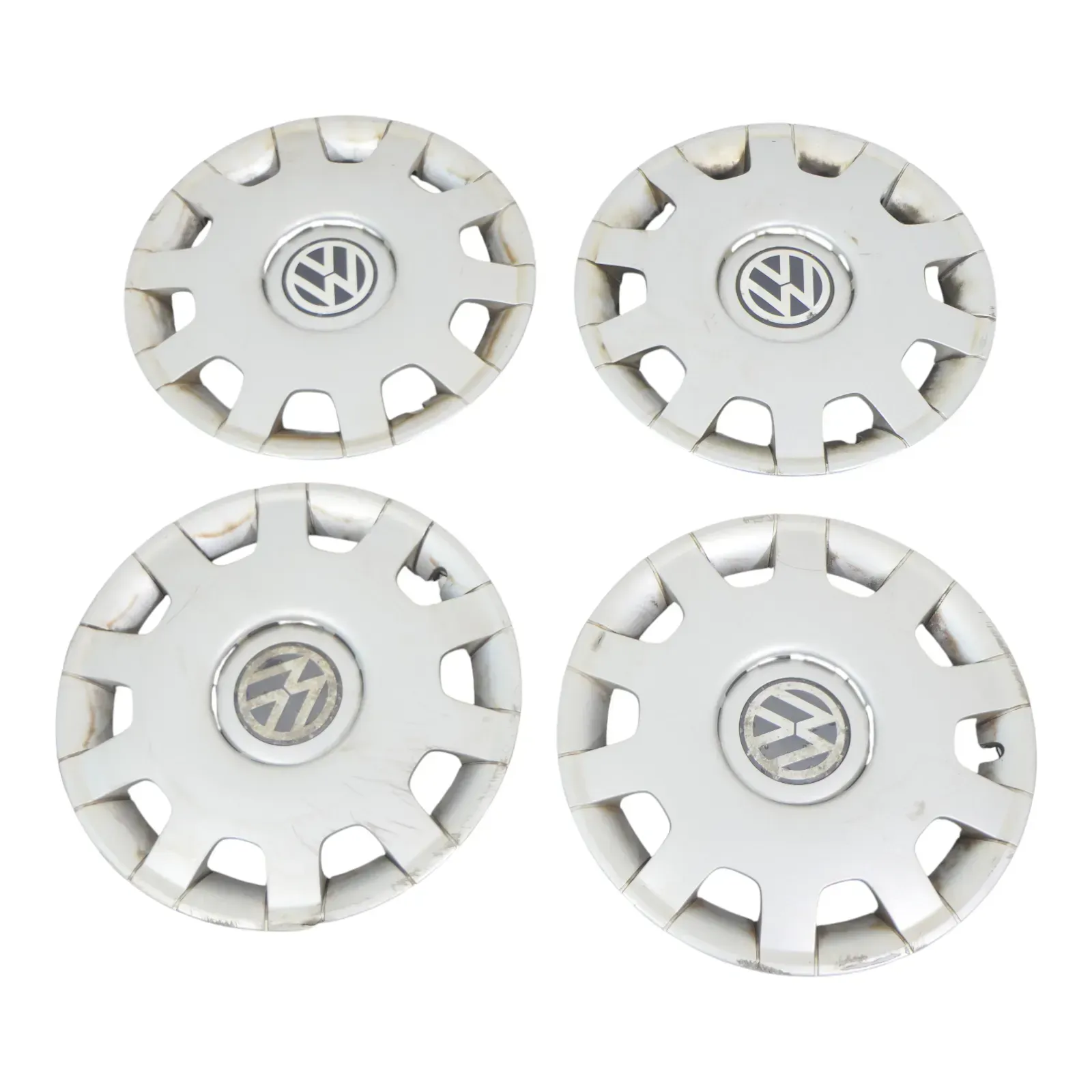4x original 4 Stück VW Bora Golf 4 Radkappe Radzierkappe 14 Zoll 1J0601147L - Bild 1