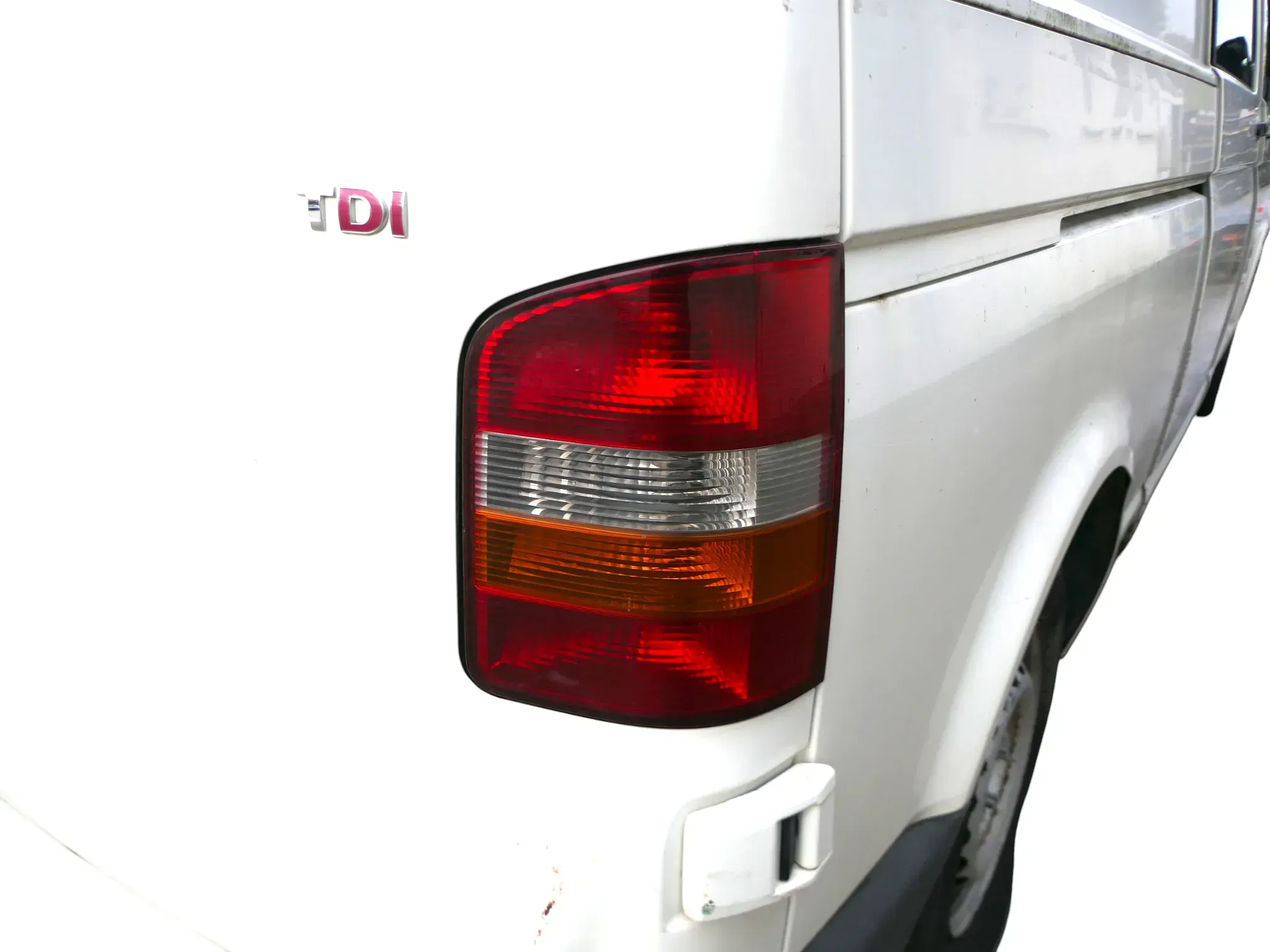 VW T5 Rücklicht hinten rechts Rückleuchte Heckleuchte Lampenträger - Flügeltür - Bild 1