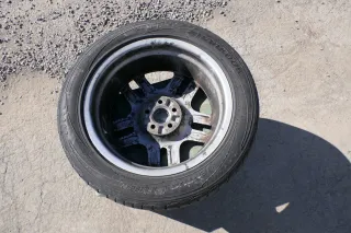 4x Golf 4 Alufelge Felge 205/55 R16 91V 1J0601025AC Ronal 2-4mm schwarz - Bild 7
