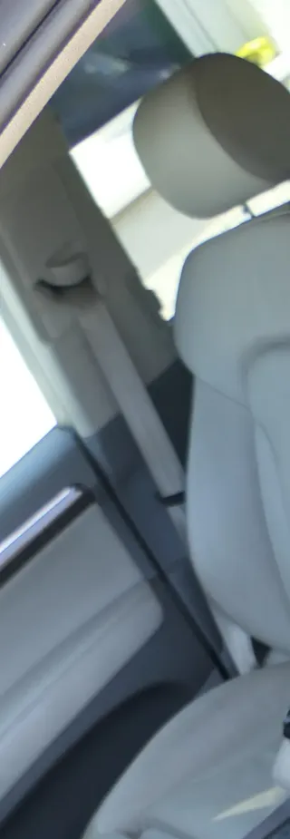 Audi Q7 4L B-Säulen Verkleidung vorne rechts Abdeckung um Gurt achatgrau grau - Bild 4