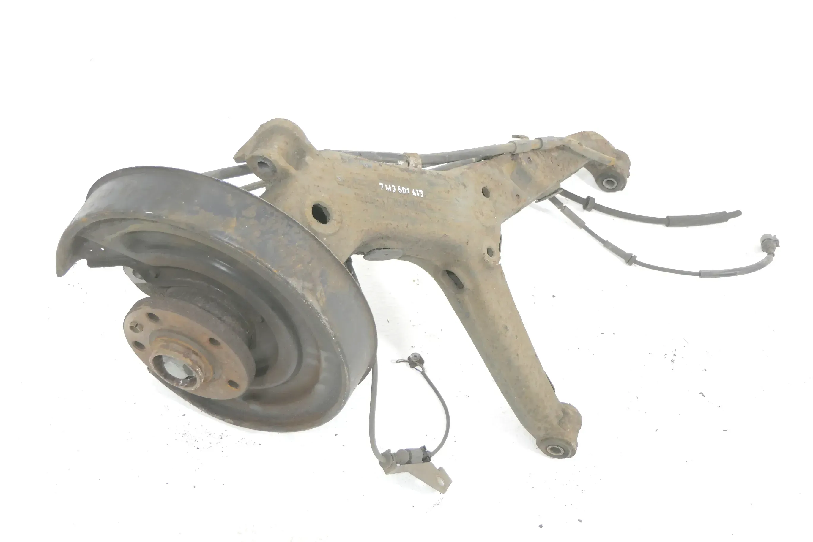VW Sharan 7M Achse hinten links Hinterachse Achsschenkel Radlager Ford Galaxy d - Bild 1