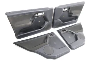 4x Golf 3 1H Türverkleidung Verkleidung Tür vorne links+rechts schwarz 4/5-Türer - Bild 3