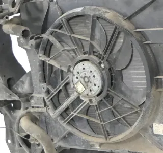 VW T5 Lüfterzarge Lüfter Kühlerlüfter Halter Lüftermotor Motor 7H0959455A / D - Bild 1