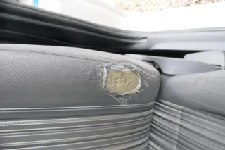 VW Fox Sitz Fahrersitz vorne links OHNEAirbag höhenverstellbar  v - Bild 4