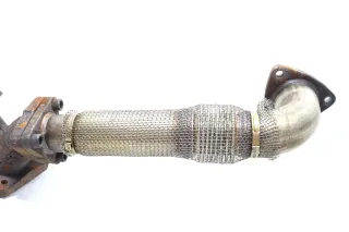 Audi A4A6 4F Krümmer Kompensator ASB BMK BPP 6 Zylinder 059131799H ## - Bild 4