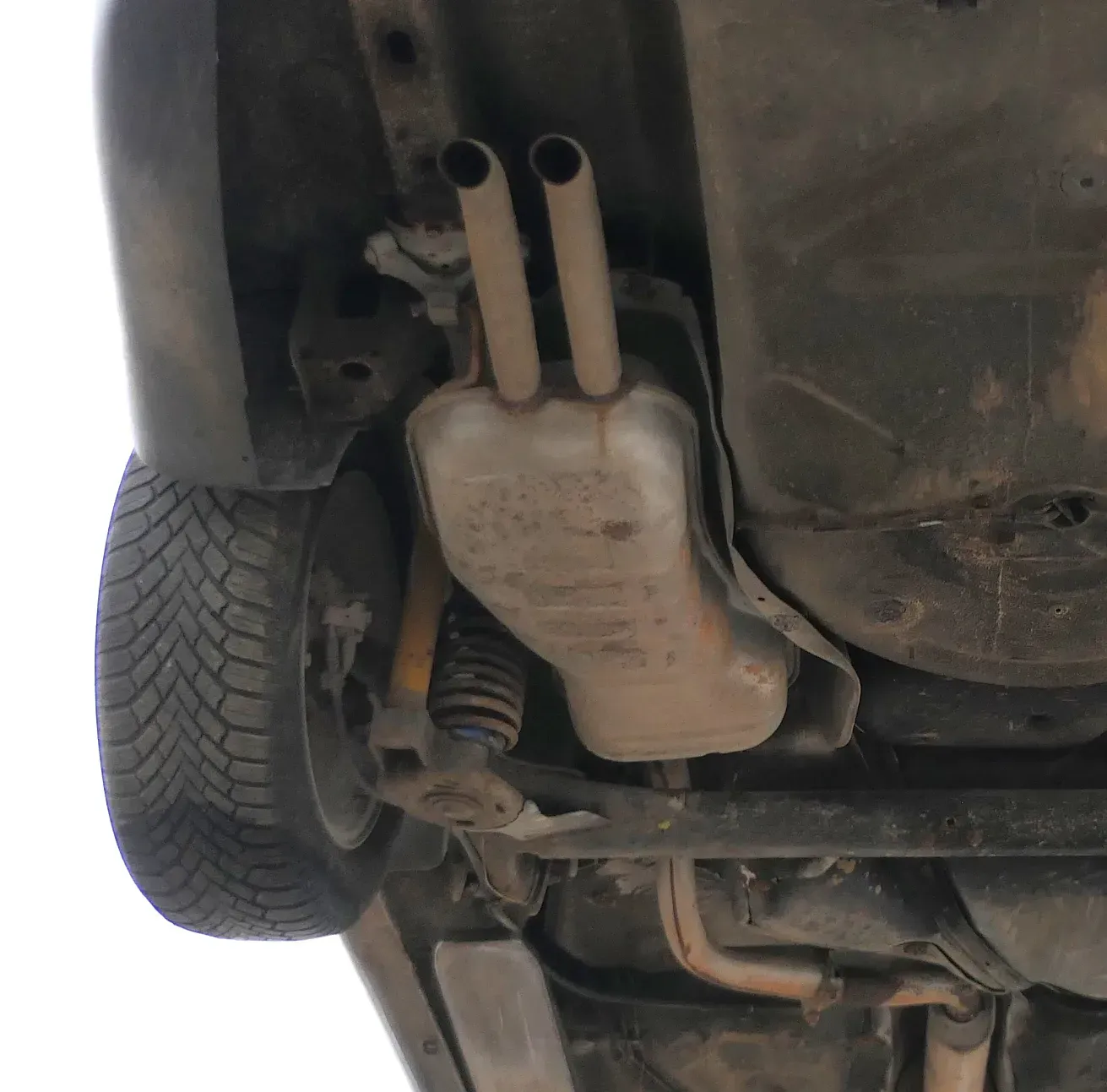 Seat Toledo 1M Auspuff Endschalldämpfer hinten 1,8 AGN 92kw 1J5253609AF - Bild 1