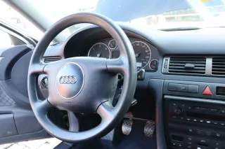 Audi A4 B5 A6 4B A8 Lenkrad schwarz 8Z0419091BE blau maritim blau 3ZQ ohne Airba - Bild 2