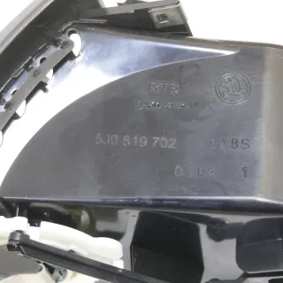Skoda Fabia Roomster 5J Lüftungsdüse Düse Lüftung vorne rechts 5J0819702D 9B9 - Bild 4