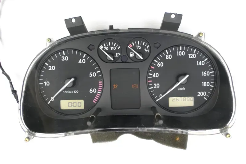 VW Polo 6N Tacho Tachometer Kombiinstrument 267.898km 6N0919860T 6N0919860R - Bild 1
